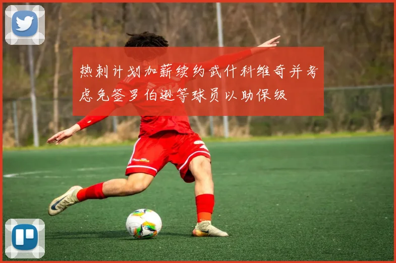 热刺计划加薪续约武什科维奇并考虑免签罗伯逊等球员以助保级